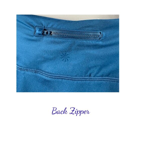 Athleta Women’s Skort Medium Blue Performance Tennis Skirt - Picture 6 of 9